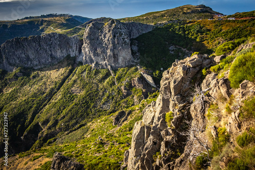 sunrise at pico do arieiro, madeira, trekking, outdoor, view, portugal, mountain, 