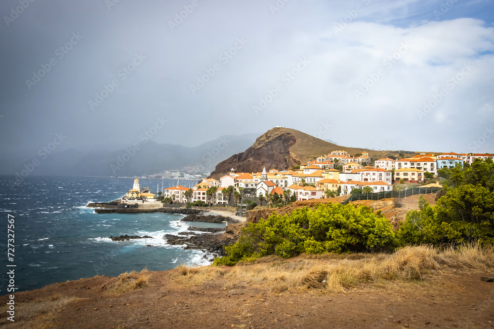 canical, madeira, sao lourenco peninsula, dramatic sky, before the storm, island, portugal