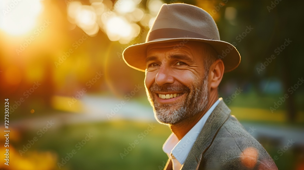 Timeless Joy: Capturing the Glow of a Weathered Smile Timeless Joy: Capturing the Glow of a Weathered Smile