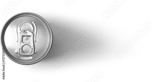 Realistic drink can isolated on transparent background.fit element for scenes project.