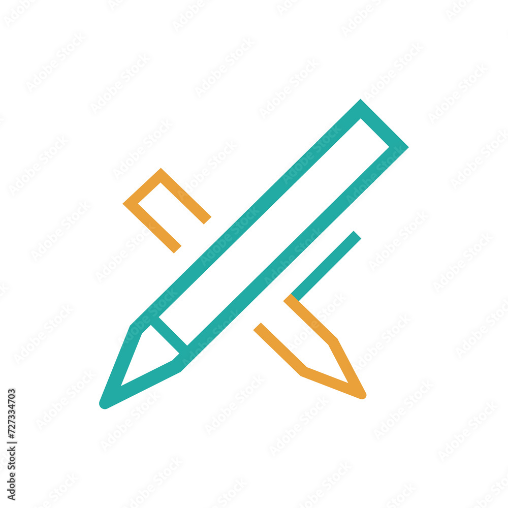 Creative logo icon vector art illustration. Creative logo icon vector art illustration.