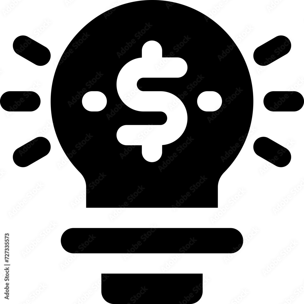 idea icon. vector glyph icon for your website, mobile, presentation, and logo design. idea icon. vector glyph icon for your website, mobile, presentation, and logo design.
