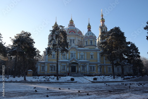 Свято-Вознесенский кафедральный собор в Алмате.