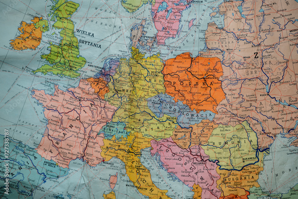 Naklejka premium The Abandoned Cold War-Era Nuclear Bunker Hidden Beneath the Depths of a Historic Steel Mill