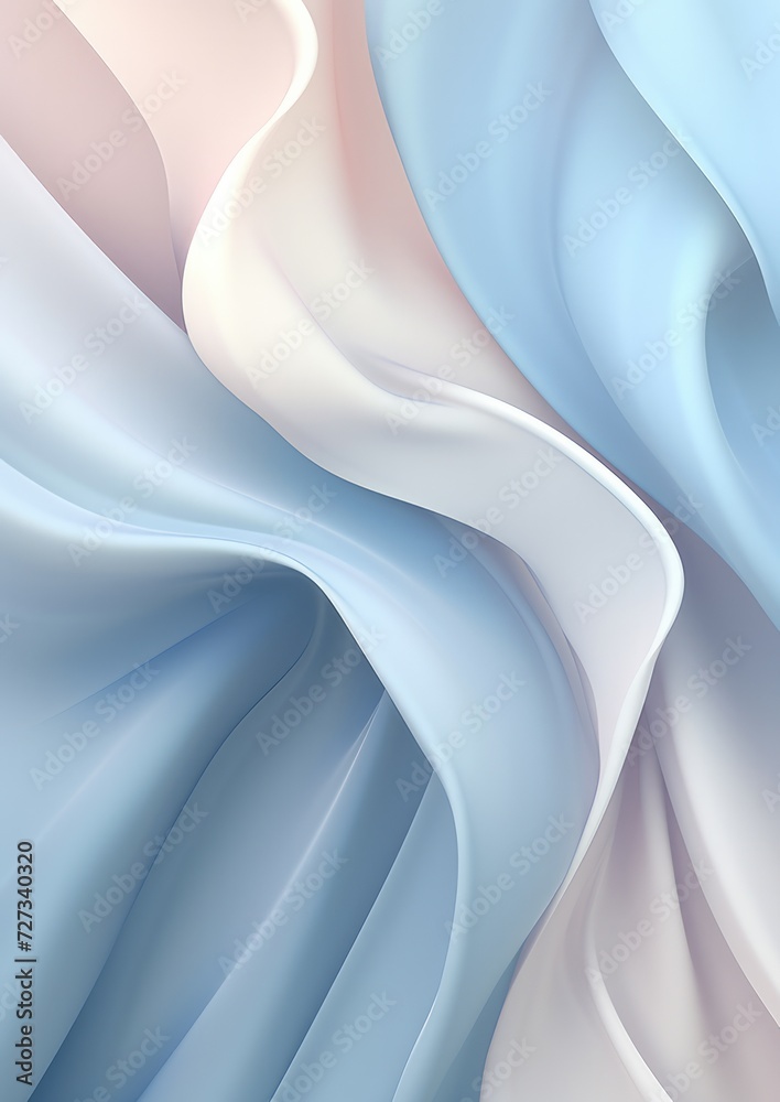Obraz premium Abstract wallpaper of organic lines illustration with diffferent shades of colors. Generative Ai.
