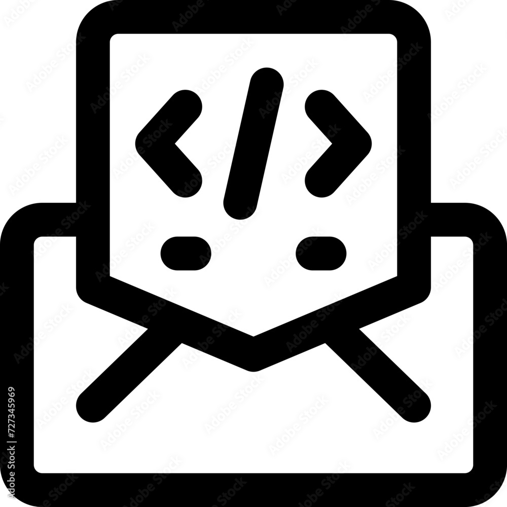 email icon. vector line icon for your website, mobile, presentation, and logo design. email icon. vector line icon for your website, mobile, presentation, and logo design.