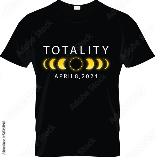 America Totality Spring 4.08.24 Total Solar Eclipse 2024 T-Shirt,  Total Solar Eclipse 2024 USA April 8 2024 T-Shirt.