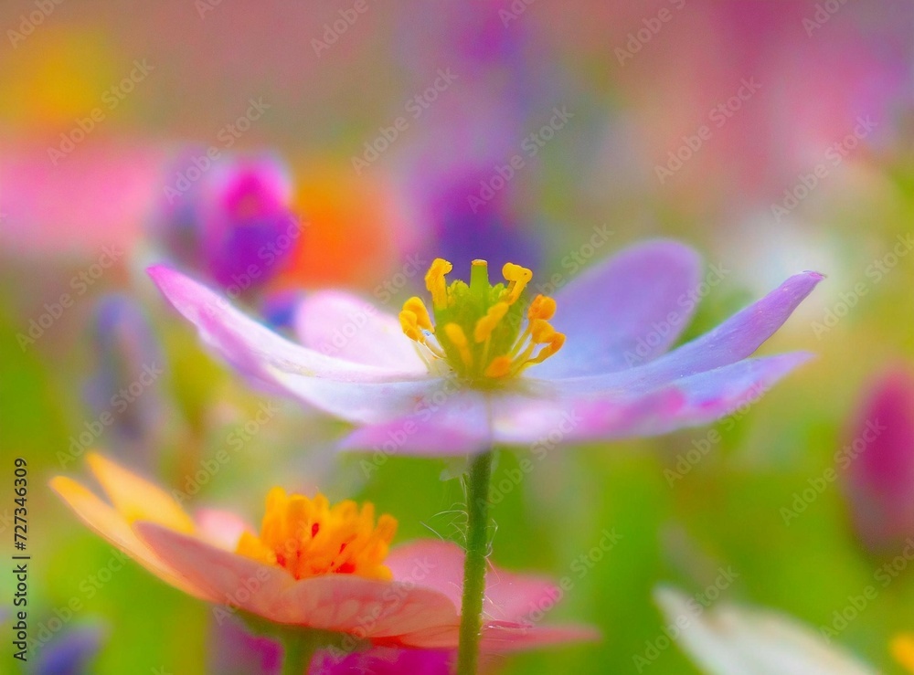 Vibrant flowers wallpaper Vibrant flowers wallpaper