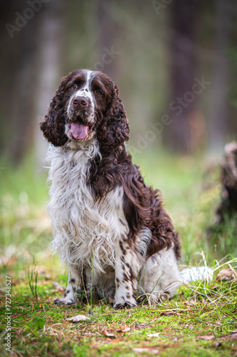 Fotografia english springer spaniel