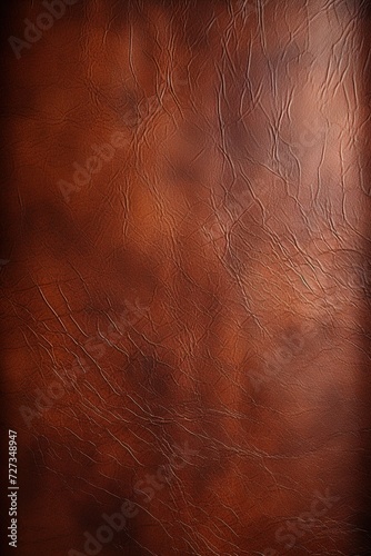 grunge surface brown natural leather texture vertical background photo