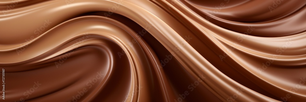 texture of chocolate or liquid caramel close-up, banner with space for text sweets. concept, caramel, cream, liquid, spirals, background, sugar, dessert texture of chocolate or liquid caramel close-up, banner with space for text sweets. concept, caramel, cream, liquid, spirals, background, sugar, dessert