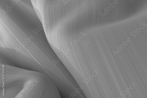 Abstract 3D Wavy Striped Backgrounds gray 