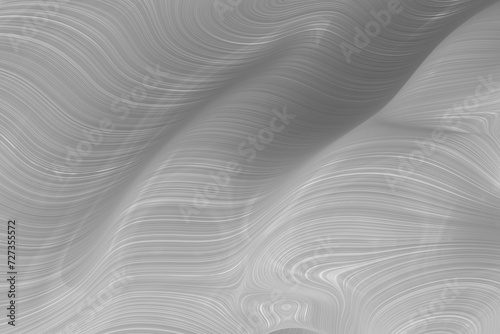 Abstract 3D Wavy Striped Backgrounds gray 