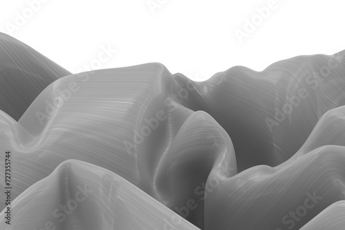 Abstract 3D Wavy Striped Backgrounds gray 