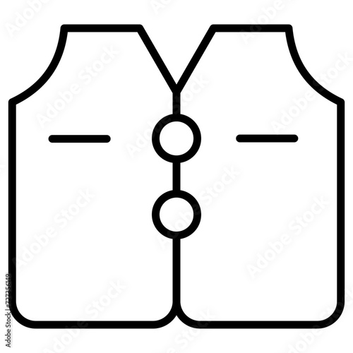 Coat Vest Icon