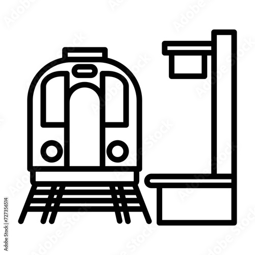 Train Platform Icon