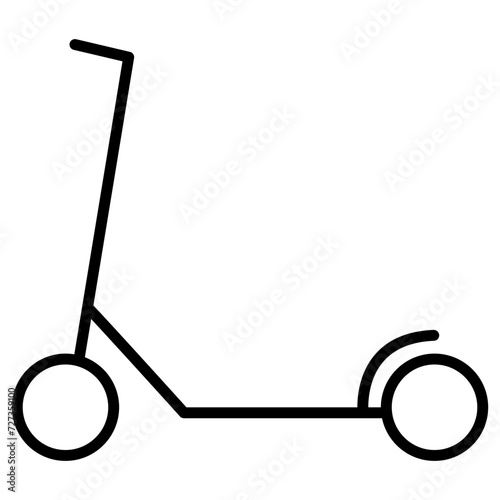 Kick Scooter Icon