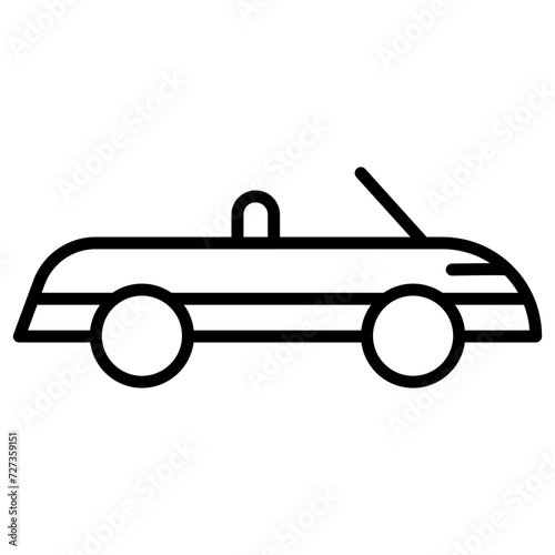 Convertible Car Icon