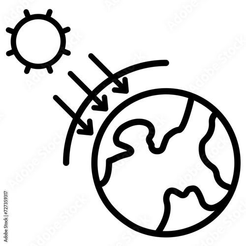 Greenhouse Effect Icon