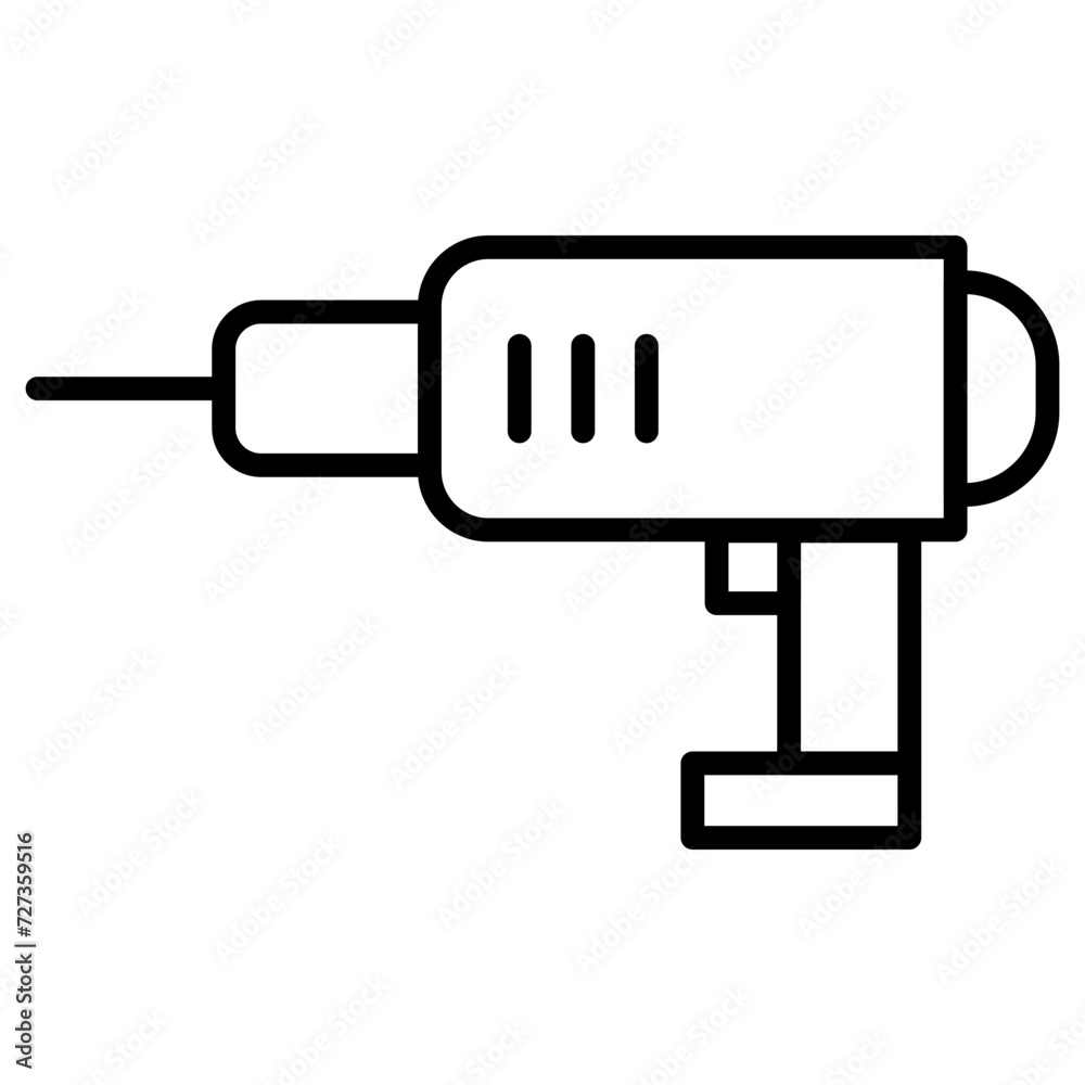 Hand Drill Icon Hand Drill Icon