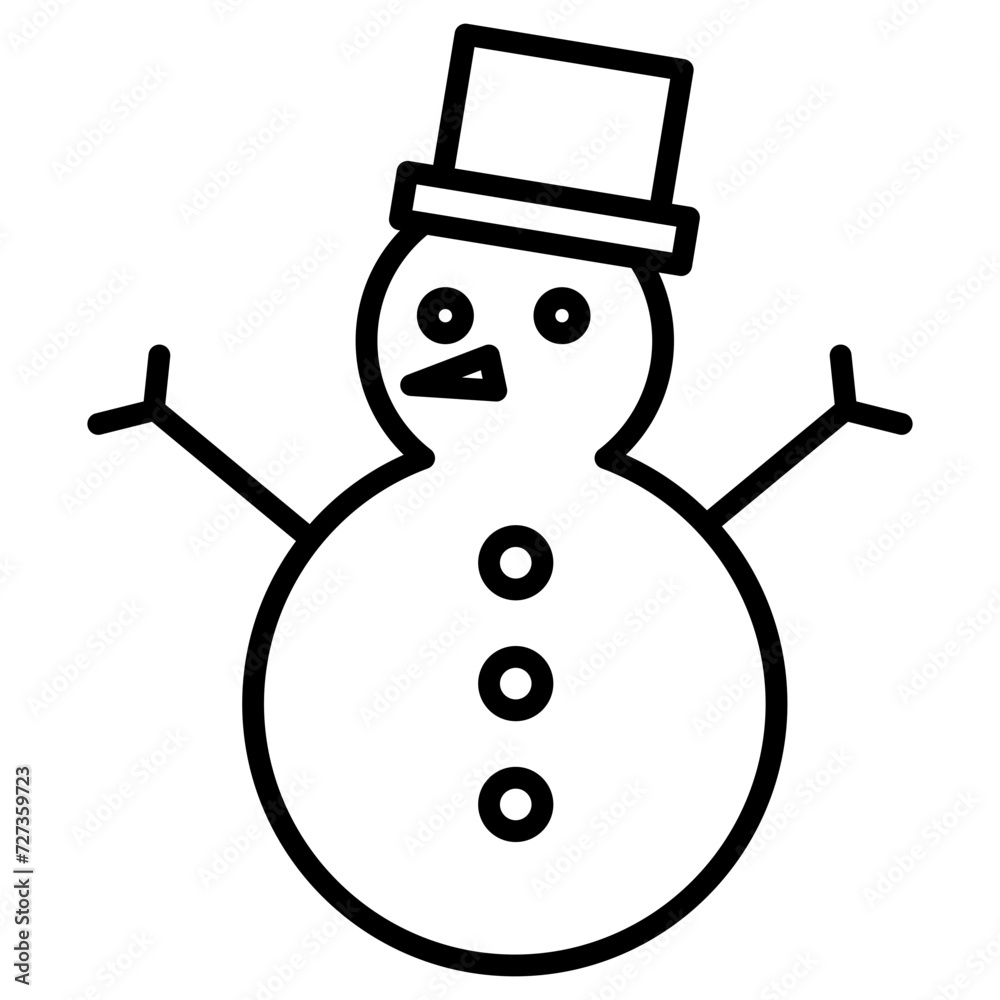 Snowman Icon Snowman Icon
