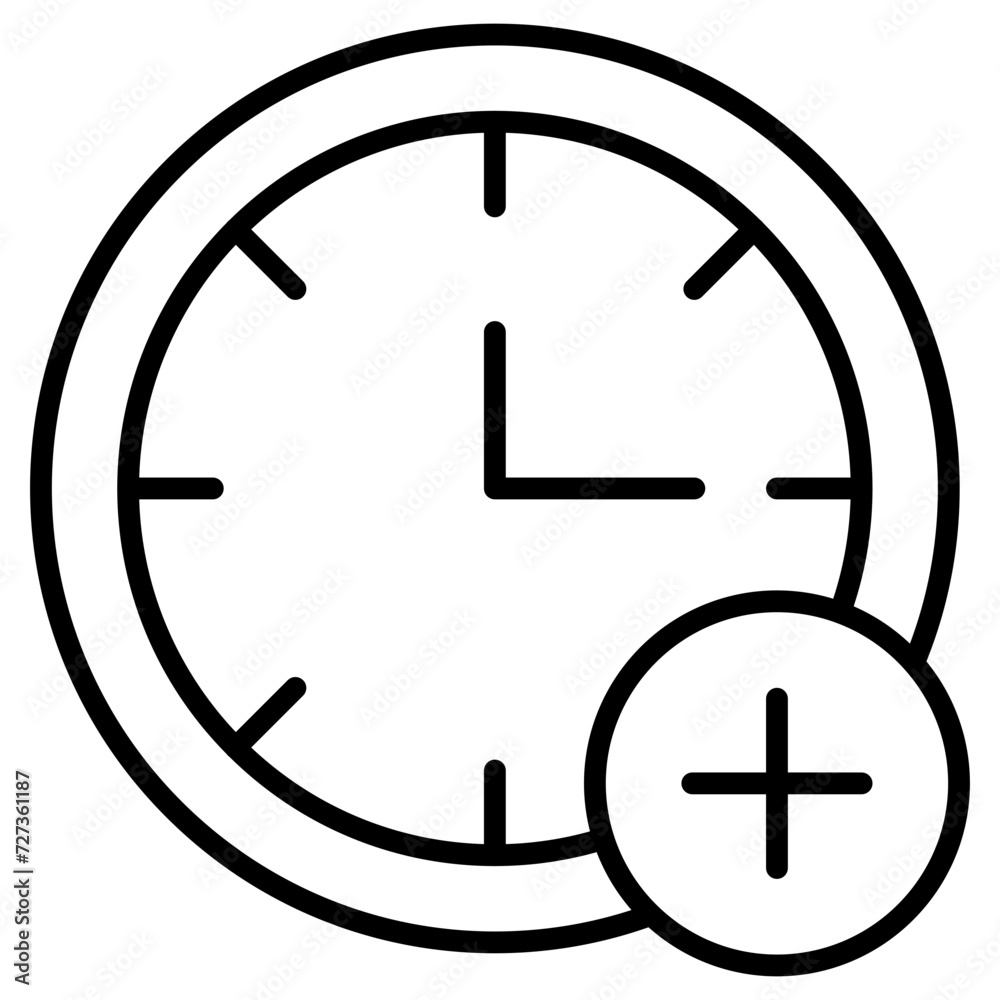 Medical Clock Icon Medical Clock Icon