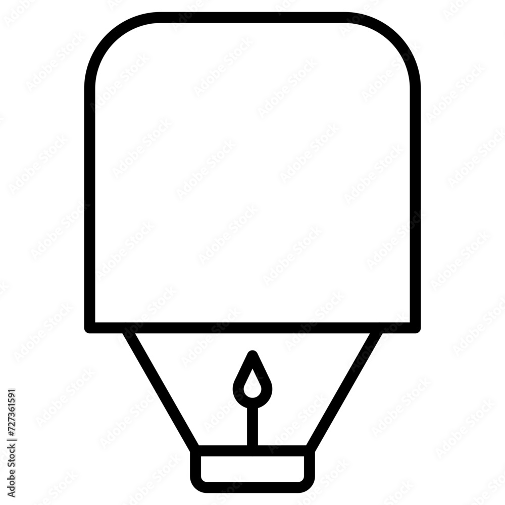 Sky Lantern Icon Sky Lantern Icon