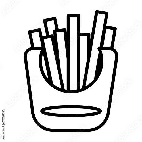 French Fries Icon