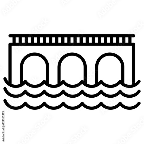 Water Bridge Icon