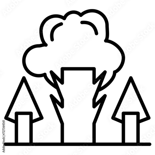 Deciduous Tree Icon