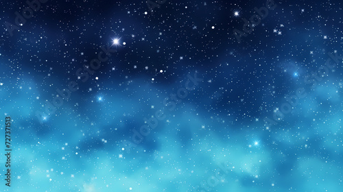 Sparkling starry night sky background