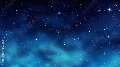 Gradient abstract stars background, starry night sky