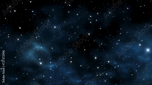 Sparkling starry night sky background