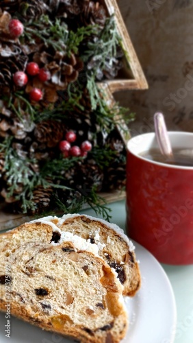 christmas cookies and christmas decoration