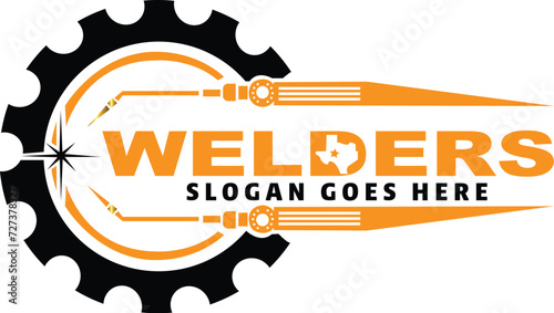 welding logo, metalwork emblem, fabrication design mark, modern welding branding, industrial icon, professional logo for welding services, welding and fabrication emblem, 