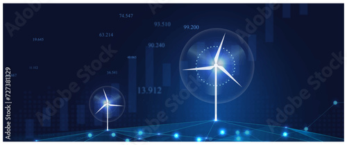 Emerging green energy. The increase in the price of electricity on the world market.