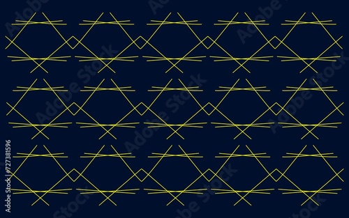 Yellow rhombus background. Focused on abstract art and developed at different points of creation. Vector illustration. It can be used for various options such as posters, banners, notebooks and more.
