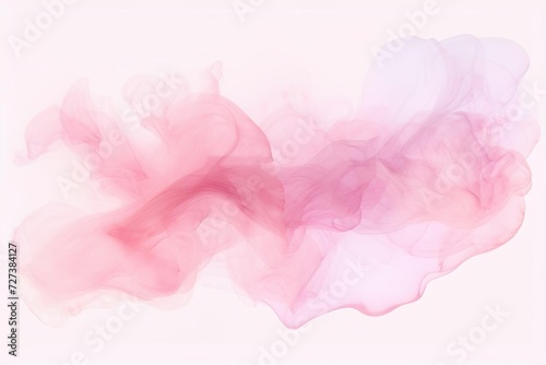 Abstract Wave in warm pink collors  Watercolor Art