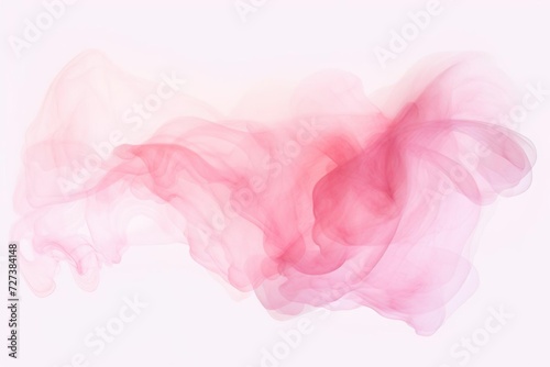 Abstract Wave in pink collors, Watercolor and Marble Art