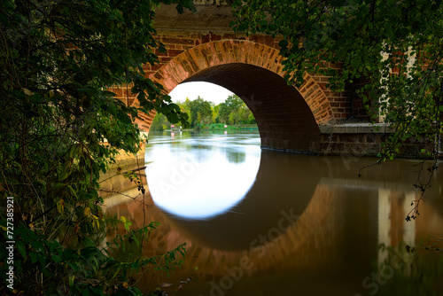 Bridge over the Sarthe from La Suze sur Sarthe