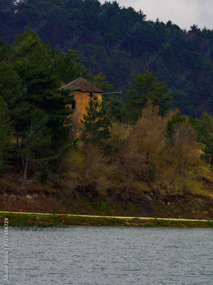 Fototapeta premium Çubuk lake, Göynük, Bolu, Turkey