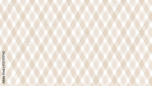 Beige diagonal checkered as a background 