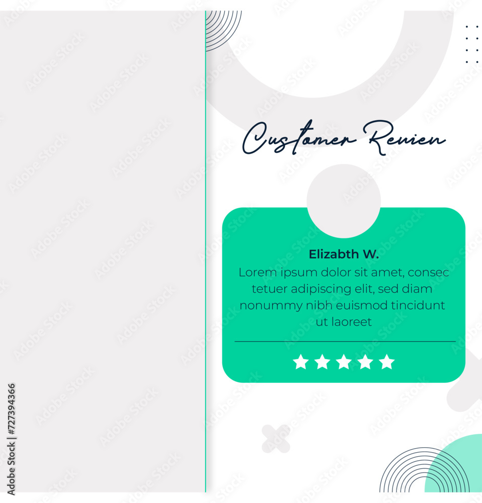 Creative Testimonial, What our Clients Say, Quote , Review, Feedback, Infographic Template, Label, Editable Vector Illustration,  client review template
