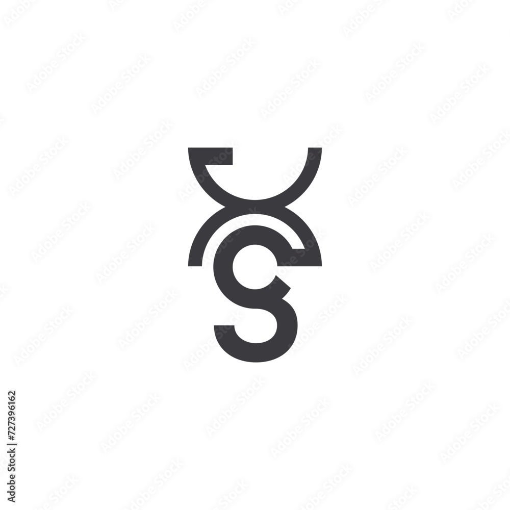 Alphabet letters Initials Monogram logo GX, XG, G and X Alphabet letters Initials Monogram logo GX, XG, G and X