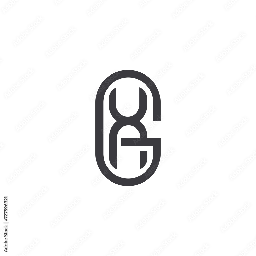 GX, XG, Abstract initial monogram letter alphabet logo design GX, XG, Abstract initial monogram letter alphabet logo design