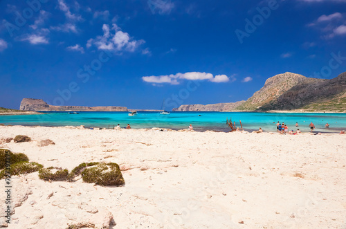 The island Gramvousa and the bay Balos
