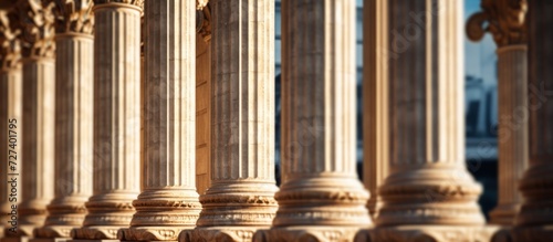 Classic columns pillars
