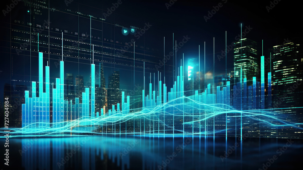 Background with equalizer Background with equalizer