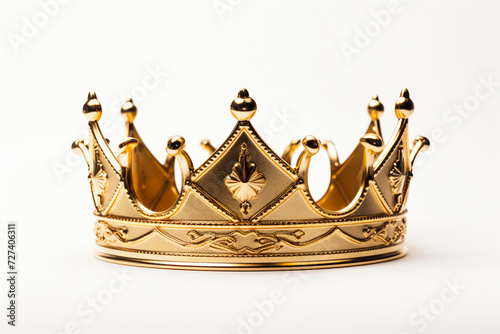 gold crown Isolated on isolated Background, AI Generative.rint