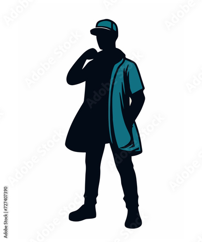 Man Vector Silhouette Large Collection